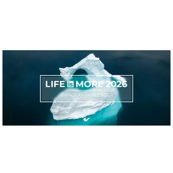 Produktbild des Artikels Life is more 2026 - Panoramakalender (Kalender - Spiralbindung)