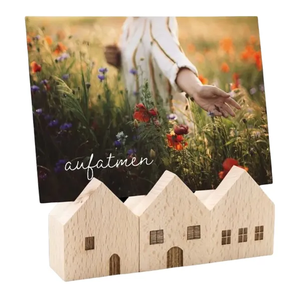 Produktbild des Artikels Holzhaus mit Kartenschlitz - 3er Set ()