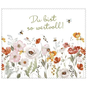 Produktbild des Artikels Mikrofasertuch "Du bist so wertvoll" ()