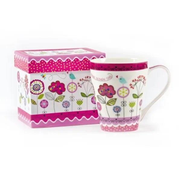 Produktbild des Artikels Tasse "Blüten" ()