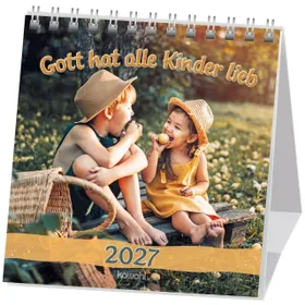 Produktbild des Artikels Gott hat alle Kinder lieb 2027 (Kalender - Spiralbindung)