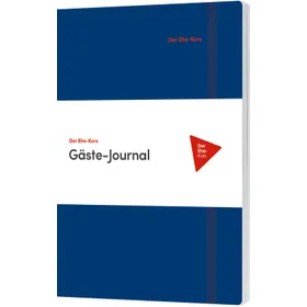 Produktbild des Artikels Der Ehe-Kurs - Gäste-Journal (Buch - Gebunden (Flexcover))