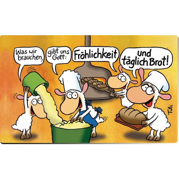 Produktbild des Artikels Was wir brauchen, gibt uns Gott ... - Frühstücksbrett ()