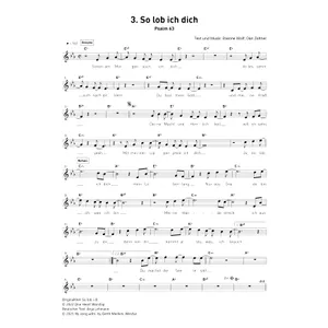 Produktbild des Artikels So lob ich dich (Noten - Download)