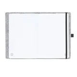 Stimmungsbild zu Notizbuch Filz A5 - grau