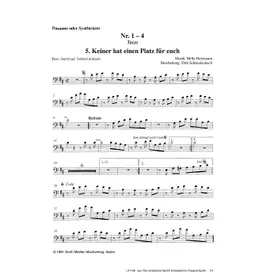 Produktbild des Artikels Die sonderbare Nacht (Posaune / Synthesizer) (Noten - Download)