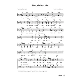 Produktbild des Artikels Herr, du bist hier (Noten - Download)
