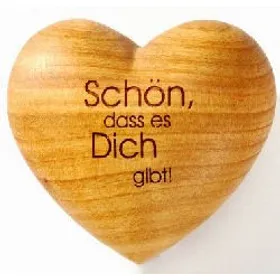 Produktbild des Artikels Handschmeichler Herz "Schön, dass es Dich gibt" ()