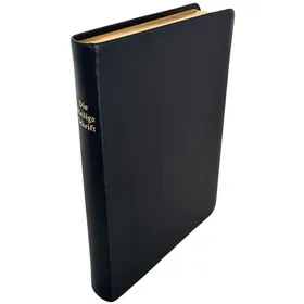 Produktbild des Artikels Die Heilige Schrift - Standardbibel, Leder, Goldschnitt, Griffregister (Bibel - Leder)