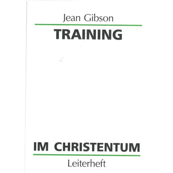 Produktbild des Artikels Training im Christentum - Leiterheft (Buch - Geheftet)