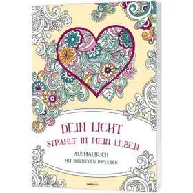 Produktbild des Artikels Dein Licht strahlt in mein Leben - Ausmalbuch (Buch - Paperback)