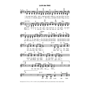 Produktbild des Artikels Licht der Welt (Noten - Download)