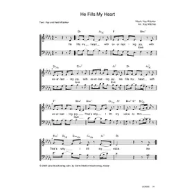Produktbild des Artikels He Fills My Heart (Noten - Download)