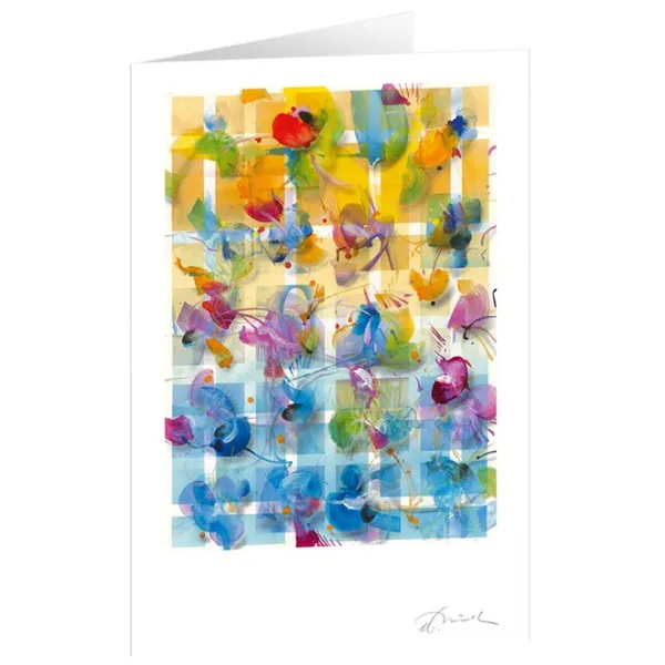 Produktbild des Artikels Kunstkarten "Farbenmeer" 5 Stk. (Schreibwaren)
