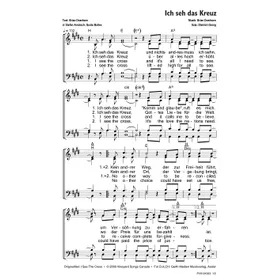 Produktbild des Artikels Ich seh das Kreuz (Noten - Download)