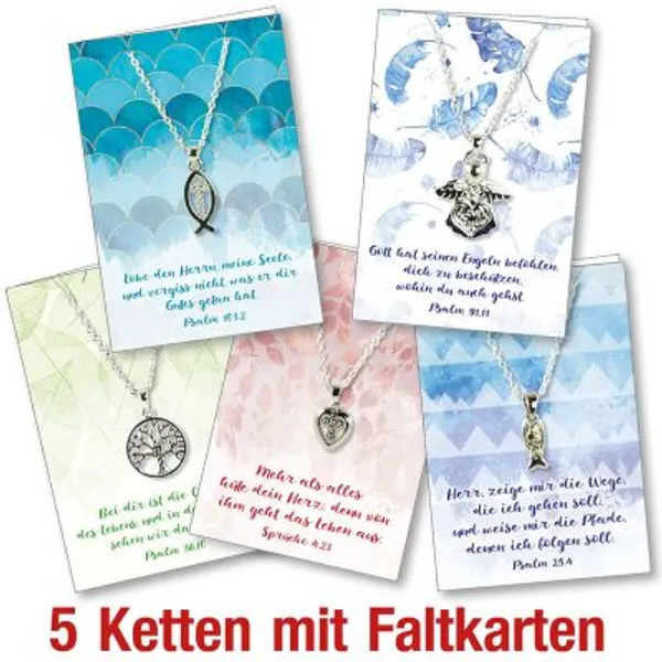 Produktbild des Artikels Spar-Paket: Faltkarten mit Ketten ()
