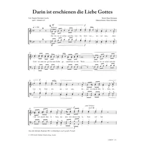 Produktbild des Artikels Darin ist erschienen die Liebe Gottes (Noten - Download)