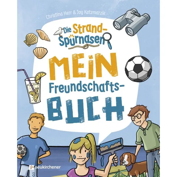 Produktbild des Artikels Die Strandspürnasen - Mein Freundschaftsbuch (Buch - Hardcover)