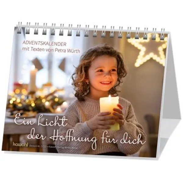 Produktbild des Artikels Ein Licht der Hoffnung für dich - Adventskalender (Kalender - Spiralbindung)