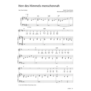 Produktbild des Artikels Herr des Himmels menschennah (Noten - Download)