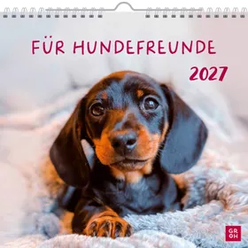 Produktbild des Artikels Für Hundefreunde 2027 - Wandkalender (Kalender - Spiralbindung)