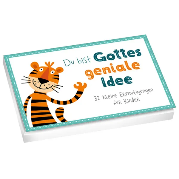 Produktbild des Artikels Du bist Gottes geniale Idee - Textkarten (Schreibwaren)