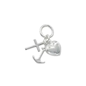 Produktbild des Artikels Anhänger "Herz, Anker, Kreuz" - Sterlingsilber ()