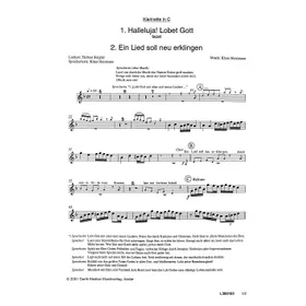 Produktbild des Artikels Halleluja! Lobet Gott (Klarinette in C) (Noten - Download)