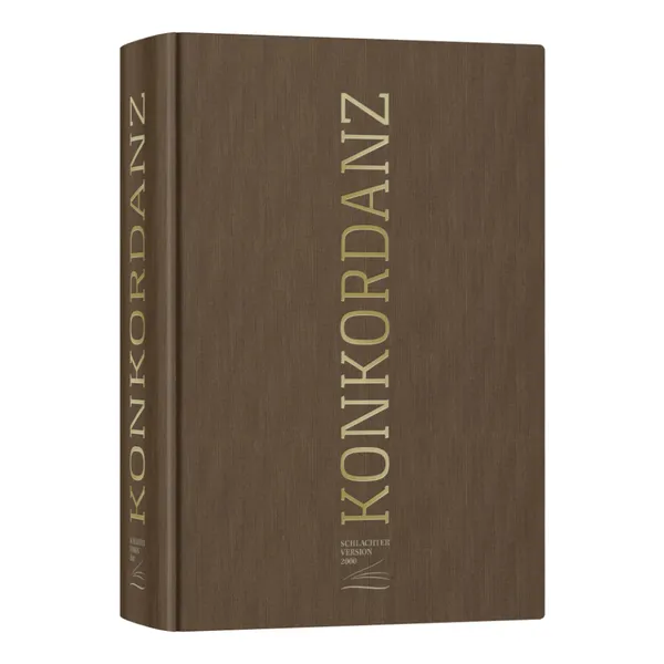Produktbild des Artikels Konkordanz zur Schlachter 2000 (Buch - Leinen)