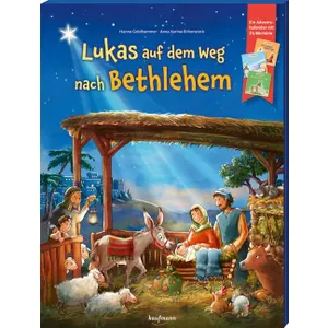 Produktbild des Artikels Lukas auf dem Weg nach Bethlehem - Adventskalender (Buch - Geheftet)