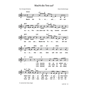 Produktbild des Artikels Macht die Tore auf (Noten - Download)