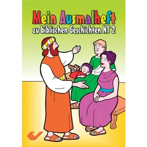 Produktbild des Artikels Mein Ausmalheft zur Bibel NT 2 (Buch - Geheftet)