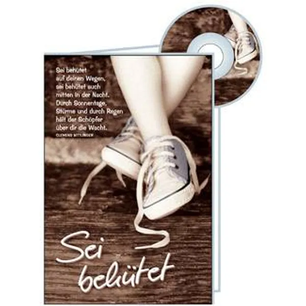 Produktbild des Artikels CD-Card: Sei behütet auf allen deinen Wegen - Konfirmation (Schreibwaren)