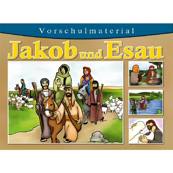 Produktbild des Artikels Jakob und Esau (Buch - Spiralbindung)