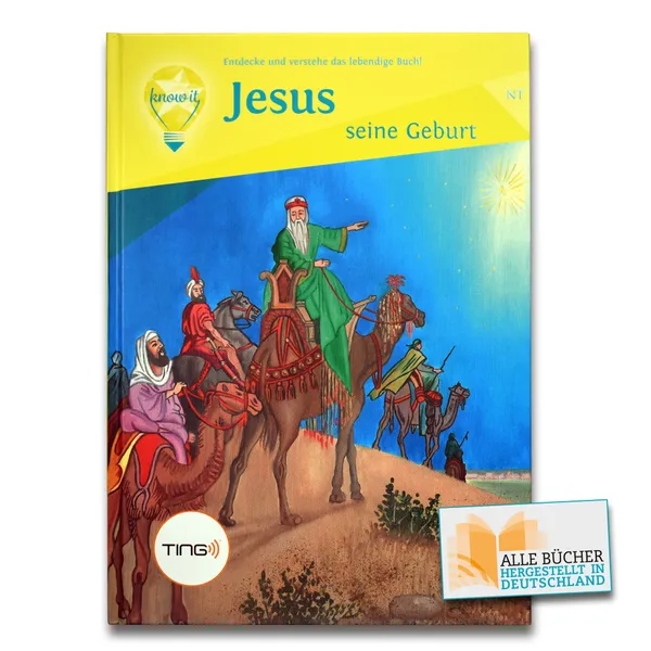 Produktbild des Artikels TING Audio-Buch - Jesus, seine Geburt (Buch - Gebunden)