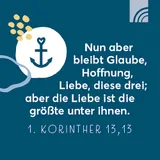 Stimmungsbild zu Schlüsselanhänger "Glaube-Liebe-Hoffnung"