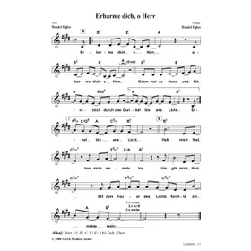 Produktbild des Artikels Erbarme dich, o Herr (Noten - Download)