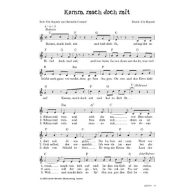 Produktbild des Artikels Komm, mach doch mit (Noten - Download)