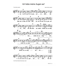 Produktbild des Artikels Ich hebe meine Augen auf (Noten - Download)