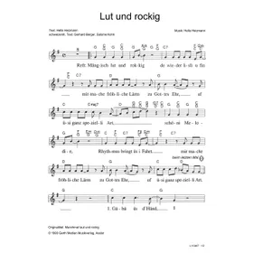 Produktbild des Artikels Lut und rockig (Noten - Download)