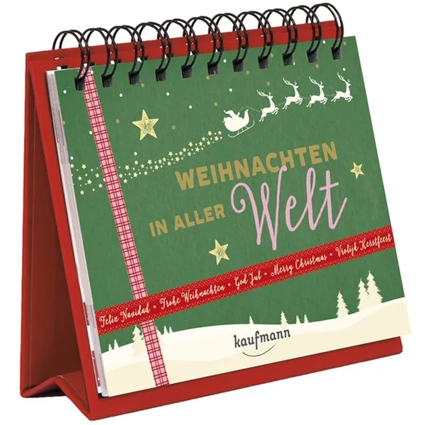 Produktbild des Artikels Weihnachten in aller Welt - Adventskalender (Buch - Spiralbindung)