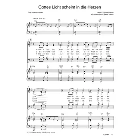 Produktbild des Artikels Gottes Licht scheint in die Herzen (Noten - Download)