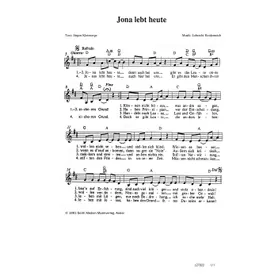 Produktbild des Artikels Jona lebt heute (Noten - Download)