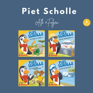 Produktbild des Artikels Piet Scholle - alle 4 Folgen (MP3-Hörspiel - Download)