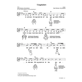 Produktbild des Artikels Umgekehrt (Noten - Download)