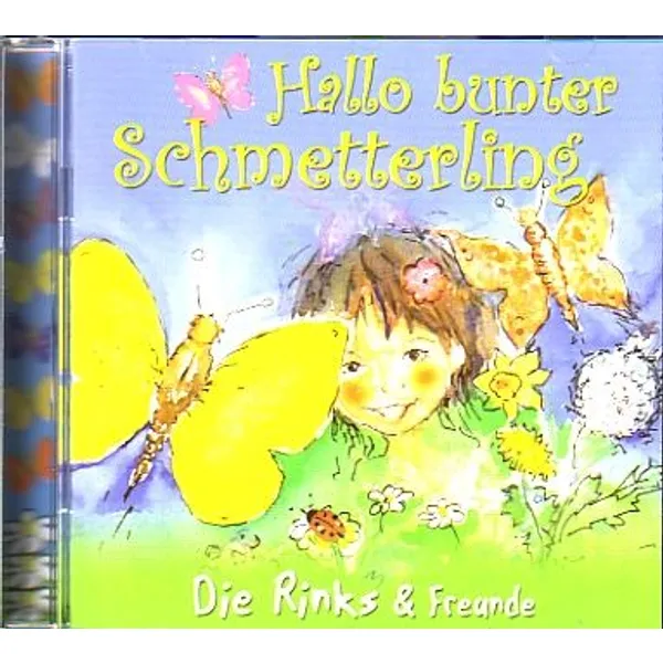Produktbild des Artikels Hallo bunter Schmetterling (Audio - CD)