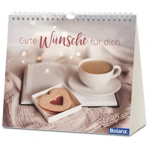 Produktbild des Artikels Gute Wünsche für dich 2027 - Postkartenkalender (Kalender - Spiralbindung)