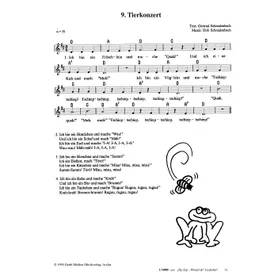 Produktbild des Artikels Tierkonzert (Noten - Download)