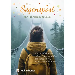 Produktbild des Artikels Segenspost zur Jahreslosung 2027 (Buch - Geheftet)