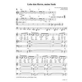Produktbild des Artikels Lobe den Herrn, meine Seele (Noten - Download)